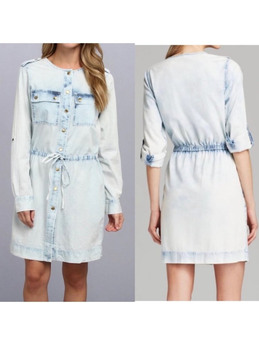 MICHAEL Michael Kors  * Chambray Shirt Dress